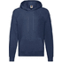 Collegepusero Adult Sweatshirt Lightweight Hooded S, tumma-laivasto-sininen lisäkuva 2