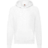Collegepusero Adult Sweatshirt Lightweight Hooded S, valkoinen lisäkuva 2