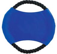 Eläinten lelu Frisbee Flybit, sininen liikelahja logopainatuksella