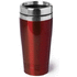 Eristetty muki Cup Domex, punainen liikelahja logopainatuksella