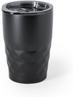 Eristetty muki Insulated Cup Blur, musta liikelahja logopainatuksella