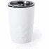 Eristetty muki Insulated Cup Blur, valkoinen liikelahja logopainatuksella