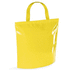 Eristetty ostoskassi Cool Bag Hobart, keltainen liikelahja logopainatuksella