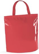 Eristetty ostoskassi Cool Bag Hobart, punainen liikelahja logopainatuksella