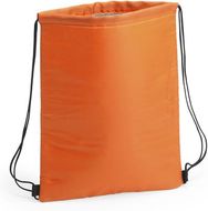 Eristetty reppu Drawstring Cool Bag Nipex, oranssi liikelahja logopainatuksella
