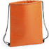 Eristetty reppu Drawstring Cool Bag Nipex, sininen, oranssi liikelahja logopainatuksella
