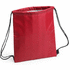 Eristetty reppu Drawstring Cool Bag Tradan, punainen liikelahja logopainatuksella