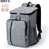 Eristetty reppu Picnic Cool Bag Backpack Shira, harmaa liikelahja logopainatuksella