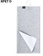 Golf-pyyhe Golf Towel Brylix, tummansininen liikelahja logopainatuksella