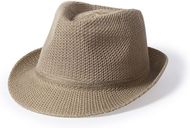 Hattu Hat Bauwens, ruskea liikelahja logopainatuksella