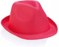 Hattu Hat Braz, fuksia liikelahja logopainatuksella