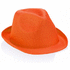 Hattu Hat Braz, sininen, oranssi liikelahja logopainatuksella