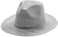 Hattu Hat Hindyp, harmaa liikelahja logopainatuksella