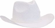 Hattu Hat Kalos, valkoinen liikelahja logopainatuksella