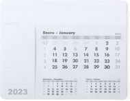 Hiirimatto Mousepad Calendar Rendux, punainen liikelahja logopainatuksella