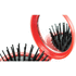 Hiusharja Hairbrush with Mirror Glance, punainen lisäkuva 2
