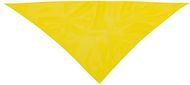 Huivi Neckerchief Plus, keltainen liikelahja logopainatuksella