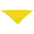 Huivi Neckerchief Plus, keltainen liikelahja logopainatuksella