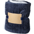 Huopa Blanket Karovix, tummansininen liikelahja logopainatuksella
