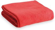 Huopa Blanket Menex, punainen liikelahja logopainatuksella