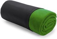Huopa Blanket Thiago, vihreä liikelahja logopainatuksella