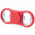 Hyrrä Opener Fidget Spinner Slack, punainen liikelahja logopainatuksella