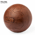 Jalkapallo Ball Horisun, ruskea liikelahja logopainatuksella
