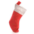 Joulukoriste Sock Saspi, punainen liikelahja logopainatuksella
