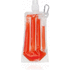 Juomapullo Bottle Cooler Luthor, läpikuultava-punainen liikelahja logopainatuksella