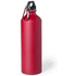 Juomapullo Bottle Delby, punainen liikelahja logopainatuksella