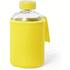 Juomapullo Bottle Flaber, keltainen liikelahja logopainatuksella