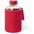 Juomapullo Bottle Flaber, punainen liikelahja omalla logolla tai painatuksella
