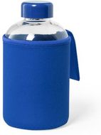 Juomapullo Bottle Flaber, sininen liikelahja logopainatuksella