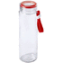 Juomapullo Bottle Helux, punainen liikelahja logopainatuksella