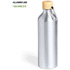 Juomapullo Bottle Hetien, hopea liikelahja logopainatuksella