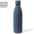 Juomapullo Bottle Jenings, tummansininen liikelahja logopainatuksella