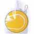 Juomapullo Bottle Match, keltainen liikelahja logopainatuksella