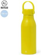 Juomapullo Bottle Perpok, keltainen liikelahja logopainatuksella
