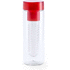 Juomapullo Bottle Raltox, punainen liikelahja logopainatuksella