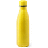 Juomapullo Bottle Rextan, keltainen liikelahja logopainatuksella