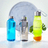 Juomapullo Bottle Rizbo, läpinäkyvä lisäkuva 1