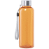 Juomapullo Bottle Rizbo, oranssi liikelahja omalla logolla tai painatuksella