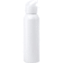 Juomapullo Bottle Runtex, valkoinen liikelahja logopainatuksella