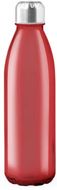 Juomapullo Bottle Sunsox, punainen liikelahja logopainatuksella