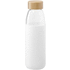 Juomapullo Bottle Teltox, valkoinen liikelahja logopainatuksella