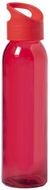 Juomapullo Bottle Tinof, punainen liikelahja logopainatuksella
