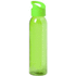 Juomapullo Bottle Tinof, vaaleanvihreä liikelahja logopainatuksella
