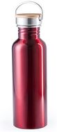 Juomapullo Bottle Tulman, punainen liikelahja logopainatuksella