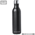 Juomapullo Bottle Wilson, musta liikelahja logopainatuksella