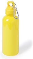 Juomapullo Bottle Zanip, keltainen liikelahja logopainatuksella